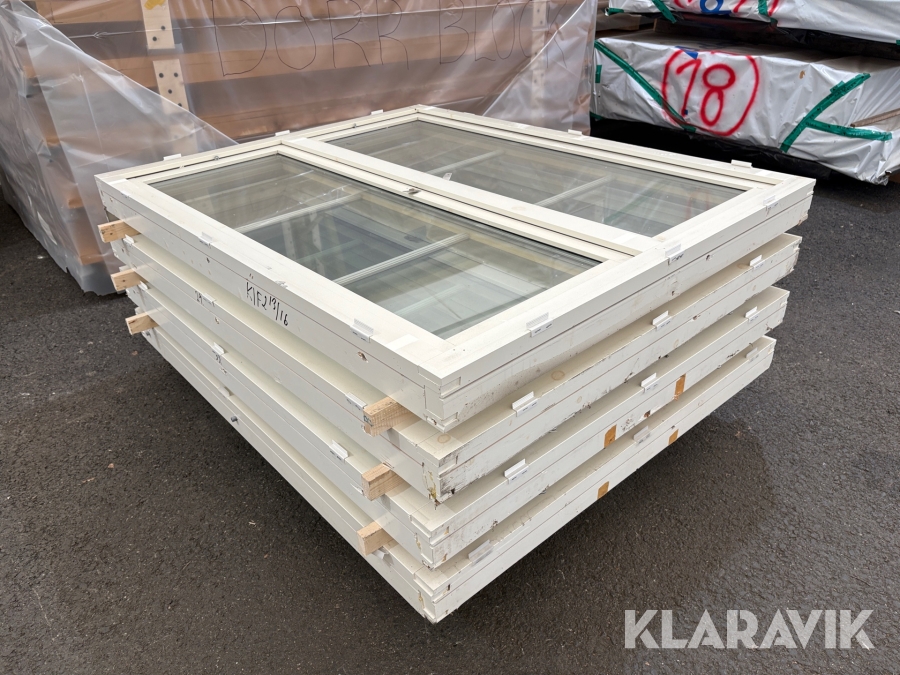 Träfönster Elit Öppningsbara stående 4 st