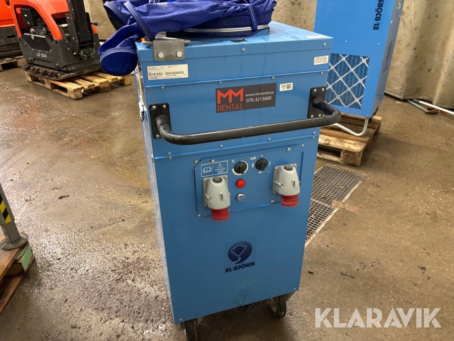 Värmeskåp/fläkt El-Björn TF 18 EL