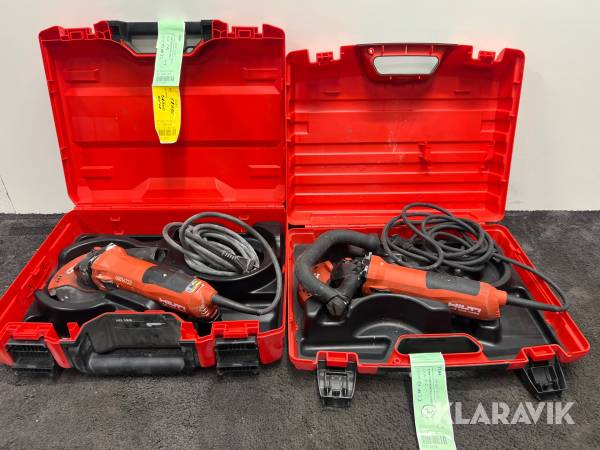 Betongslipar Hilti AG 125-19SE reparationsobjekt / reservdelsobjekt