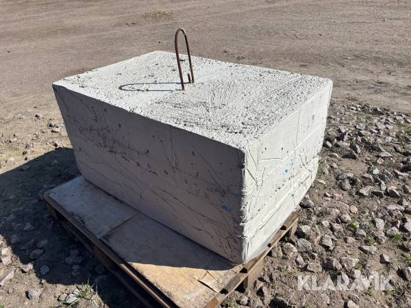 Betongvikt / Motvikt
