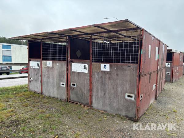 Hästboxar / Uteboxar 4 st