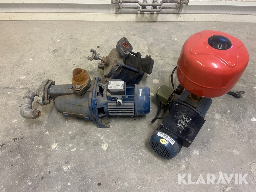 Vattenpumpar Rinkaby Rör, Robota 3 st