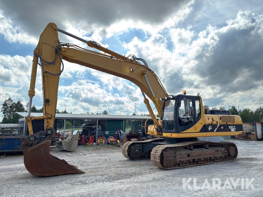 Grävmaskin LiuGong CLG936LC med SMP105 fäste