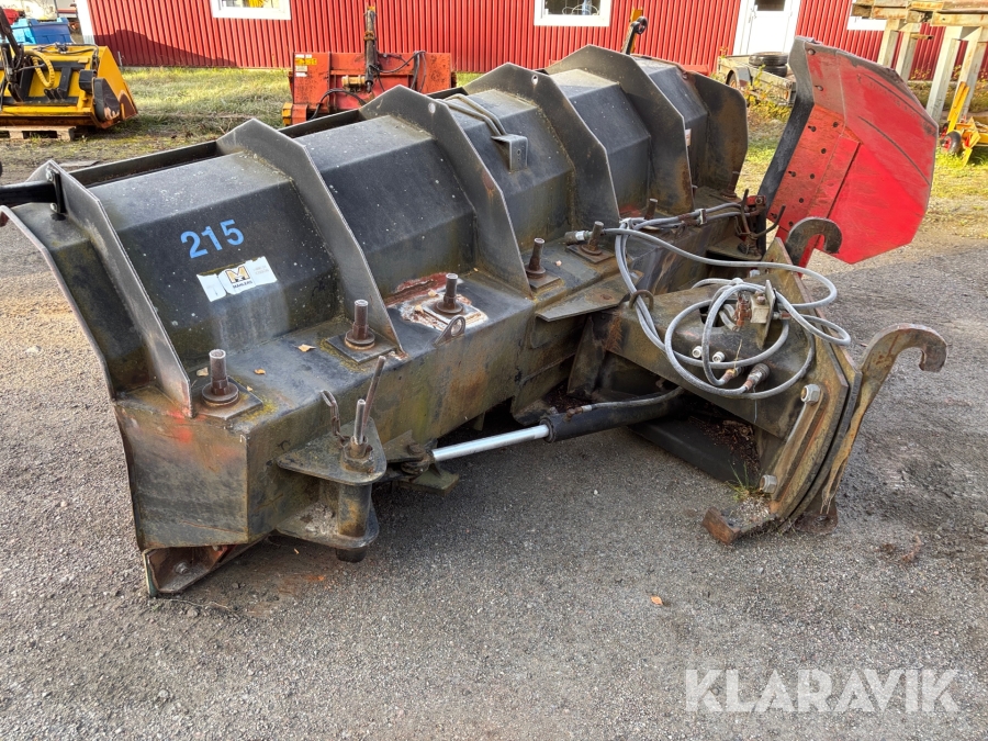 Diagonalplog Mählers med snöstopp