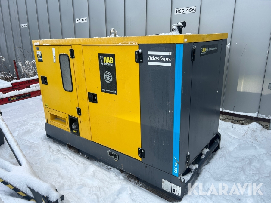Generator Atlas Copco QES 60