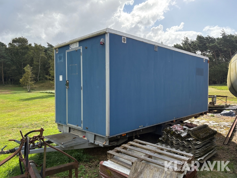 Arbetsbod på hjul Scanvogn