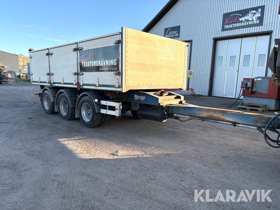 Tippkärra Hogstad K24-TL med sidotipp