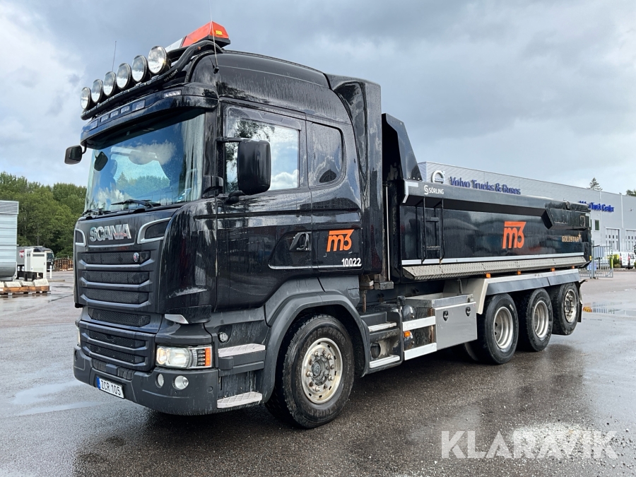 Lastbil Scania R 580 8x4 16.4 Euro 6