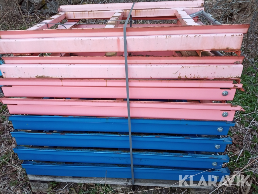 Utdragsenheter till pallställage 8 st