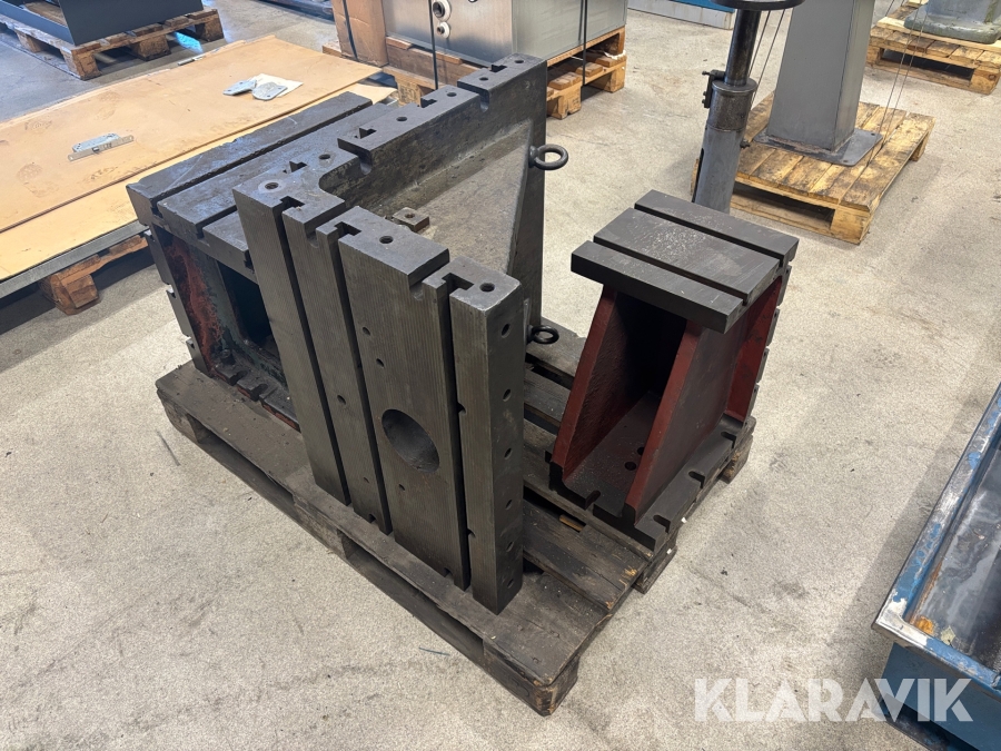 Stöd / fixturer till industrimaskiner