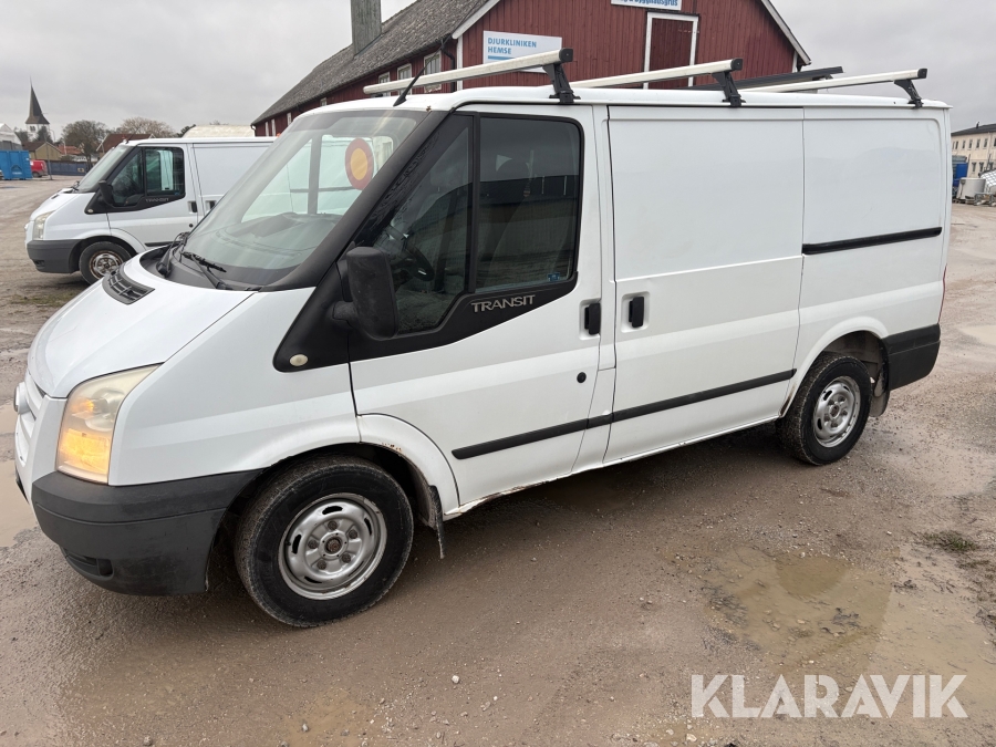 Skåpbil Ford Transit skjutdörr båda sidor