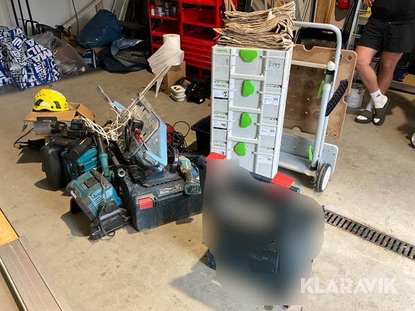 Parti med byggvertyg