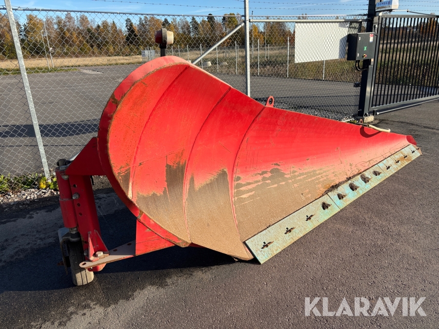 Sidovinge/plog till lastbil Mählers SP 12 HDU