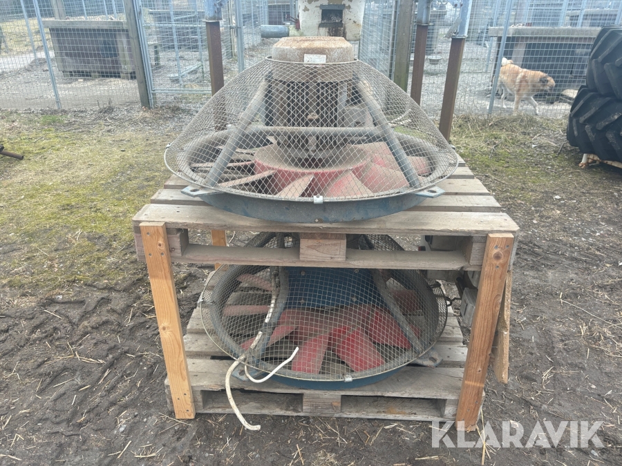 Fläkt till hötork 2 st