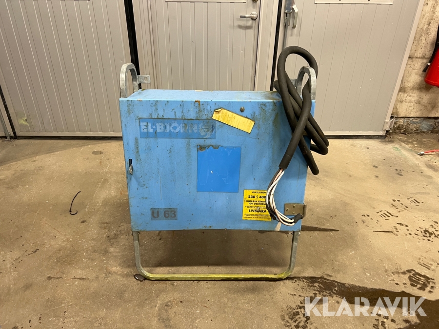 Undercentral med vidare koppling El-Björn U63/6321-21