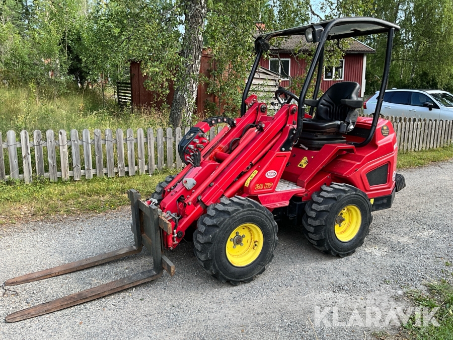 Hjullastare Gianni Ferrari M360 med redskap