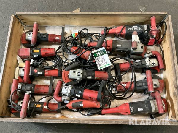 Paket med Betongslip 14st Hilti / Flex Blandade modeller