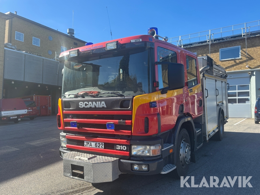 Brandbil Scania P94GB 4x2