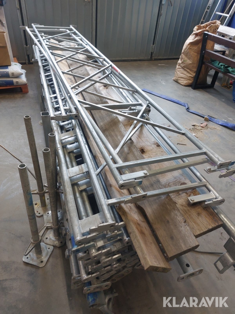 Byggställning 3 sektioner 9 x 6 m Unihak
