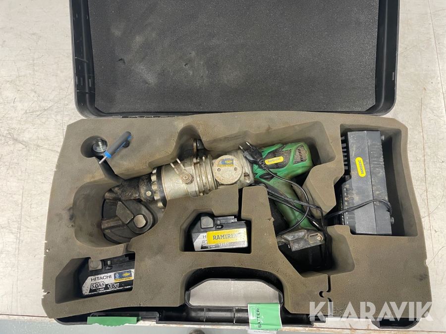 Armeringsklipp batteri 16 MM Hitachi NB16