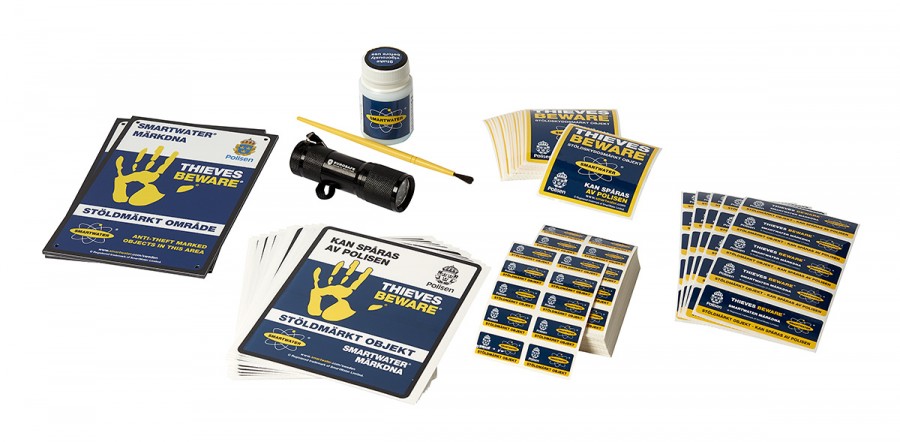 DNA märkning SmartWater,  lagerparti