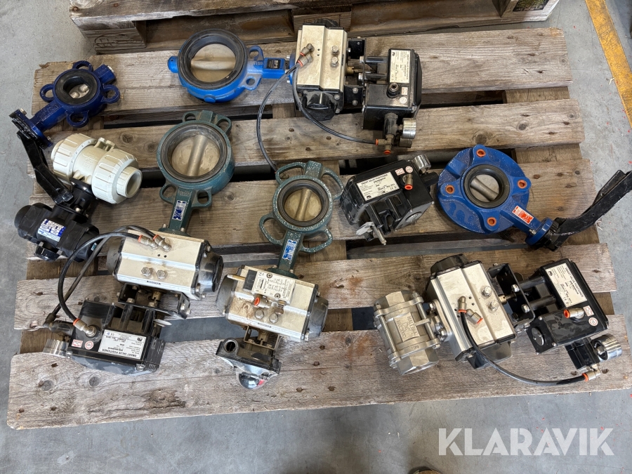 Vridspjällsventiler med don