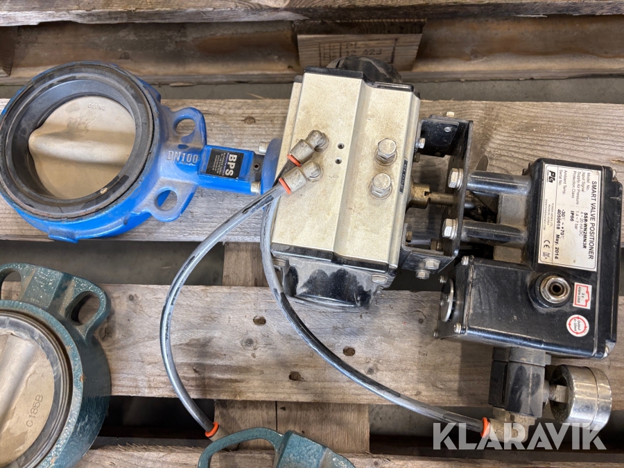 Vridspjällsventiler med don