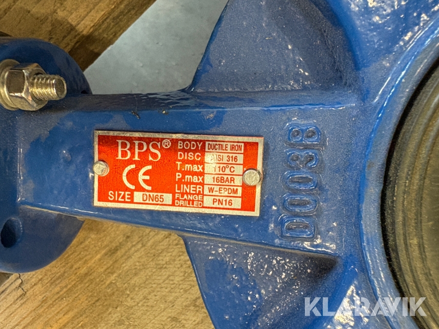 Vridspjällsventiler med don