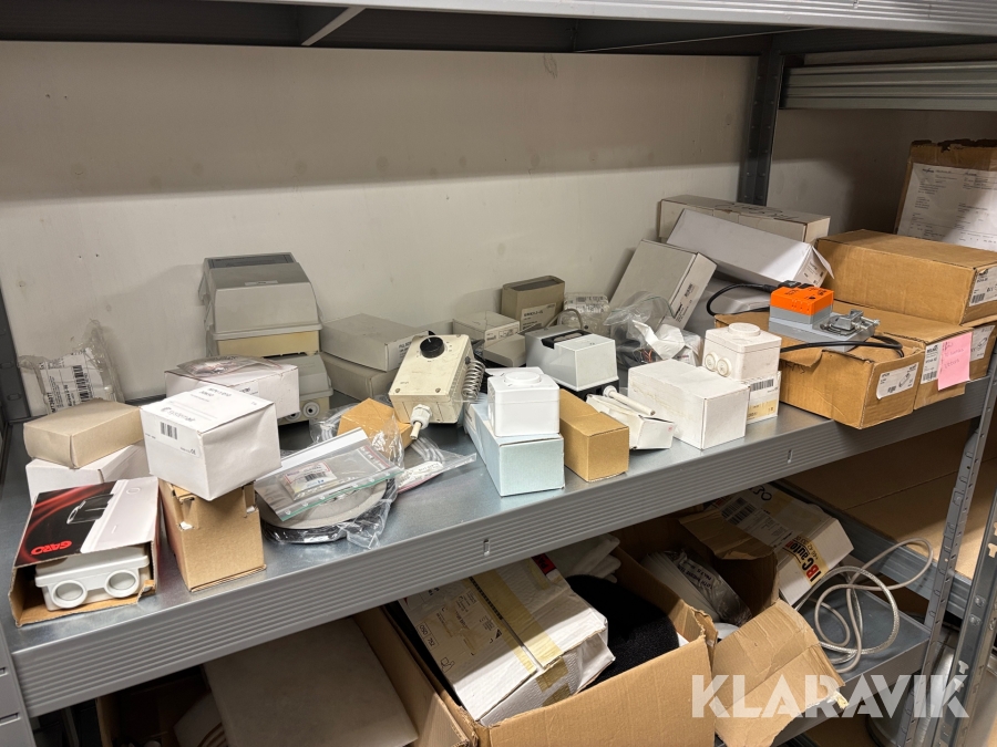 Elmaterial till ventilationssystem