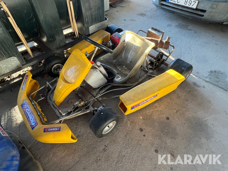 Gokart 4 st reparationsobjekt