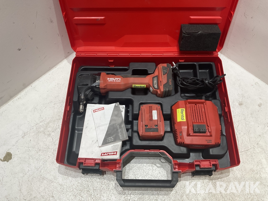 Nibblingsmaskin Hilti SPN 6A-22