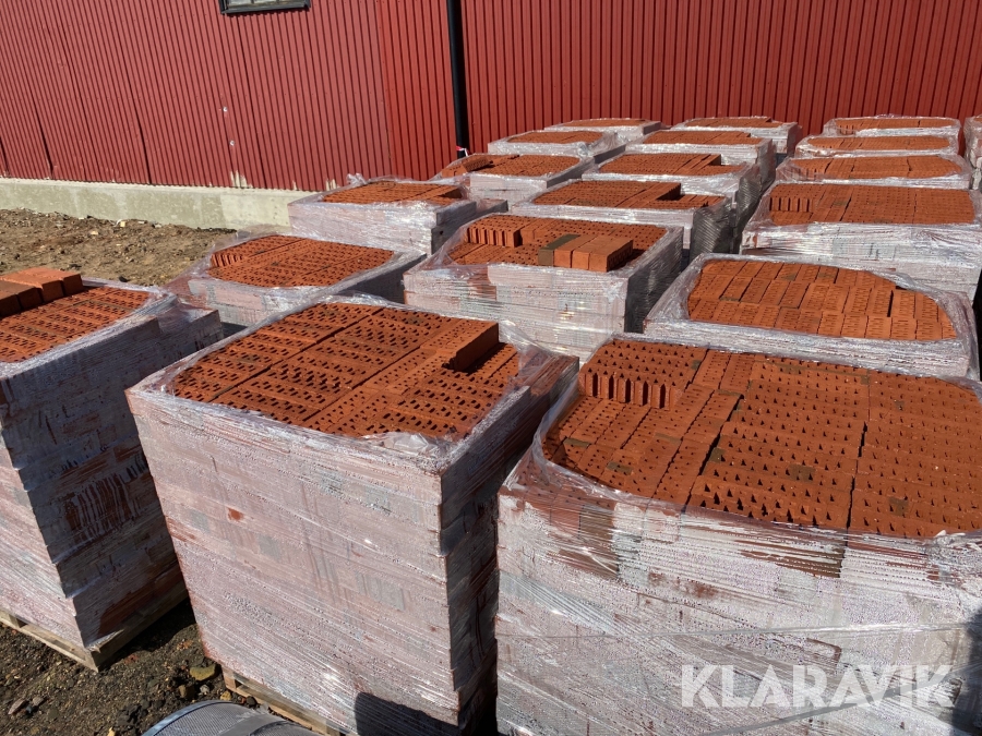 Sågat tegel ca 18000 st Haga