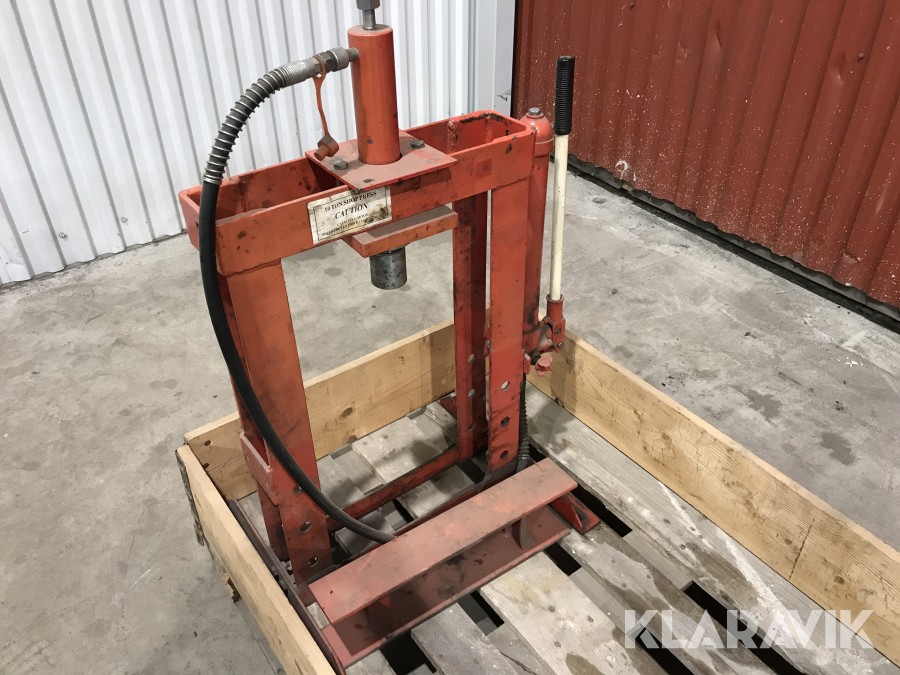 Verkstadspress 10 ton 