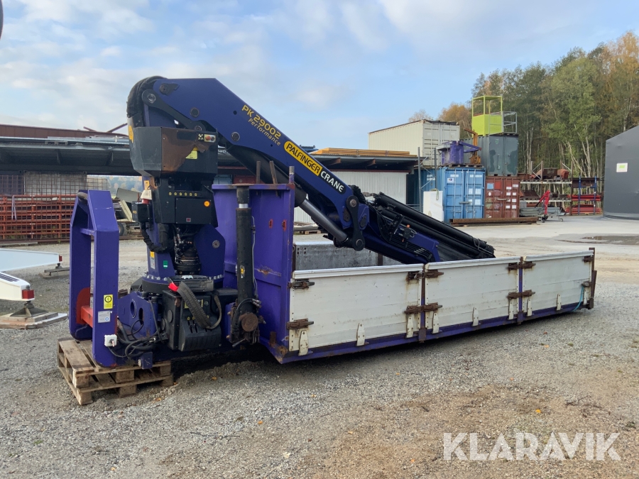 Kranflak till lastväxlare Palfinger Pk 29002
