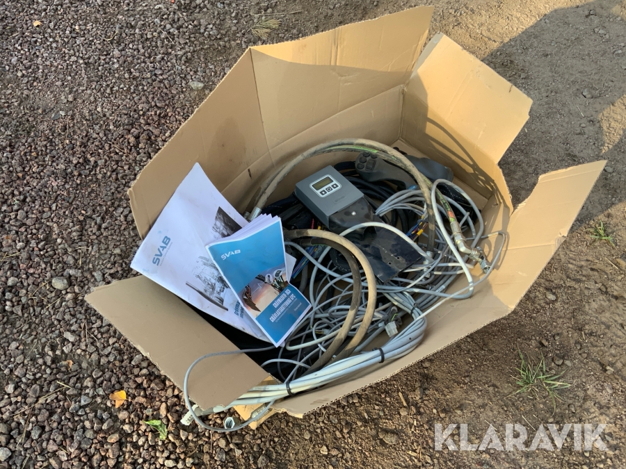 Styrsystem för grävmaskin SVAB