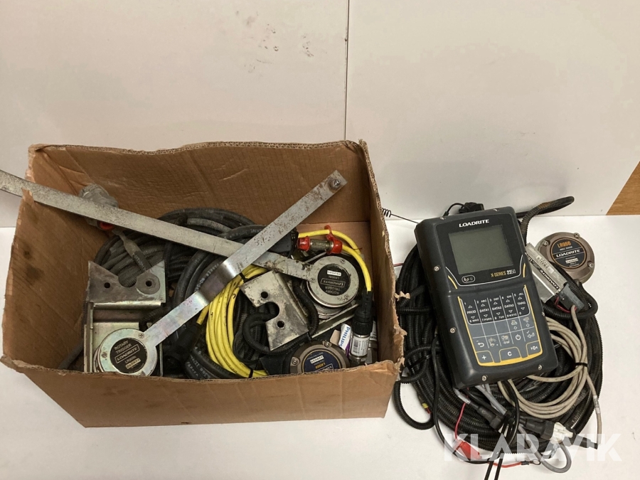 Vågsystem Loadrite med givare & kablage