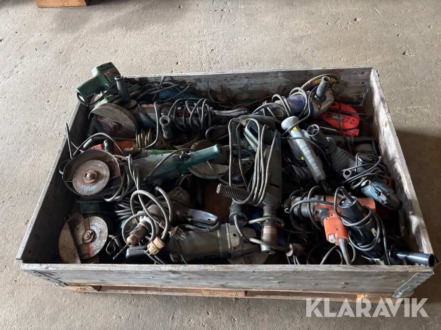 Diverse handmaskiner 25 st