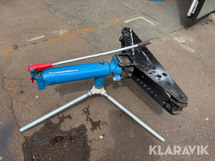 Rörpress Ridgid med tillbehör