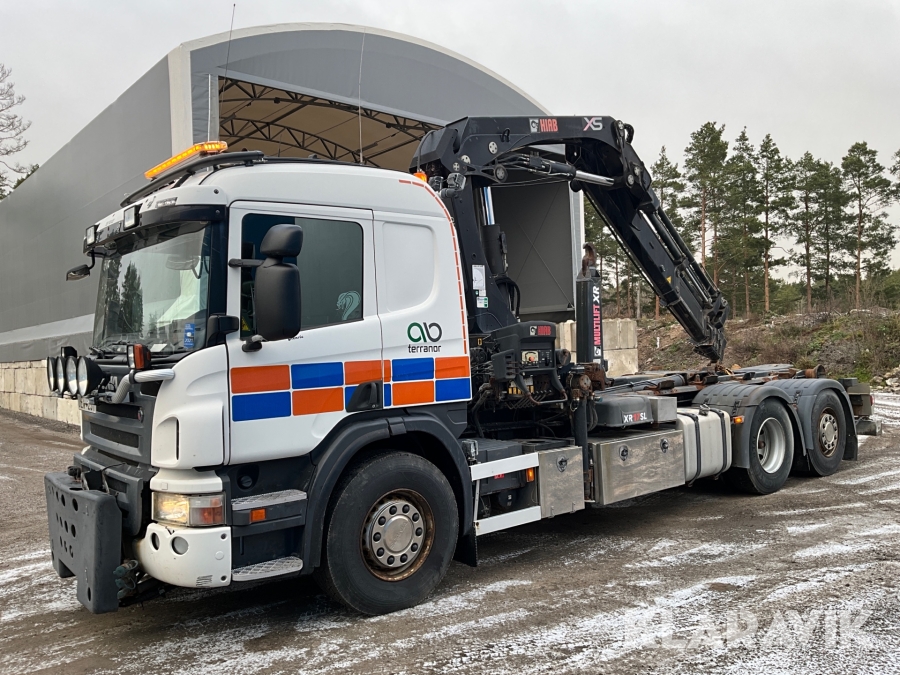 Kranväxlare Scania P400 6x2