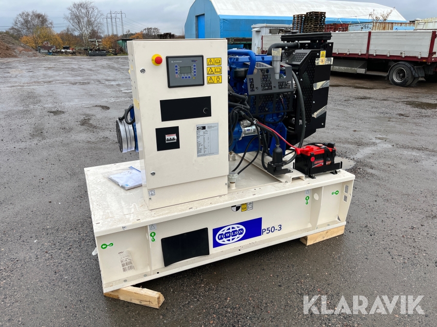 Generator/ Elverk FG Wilson P50-3