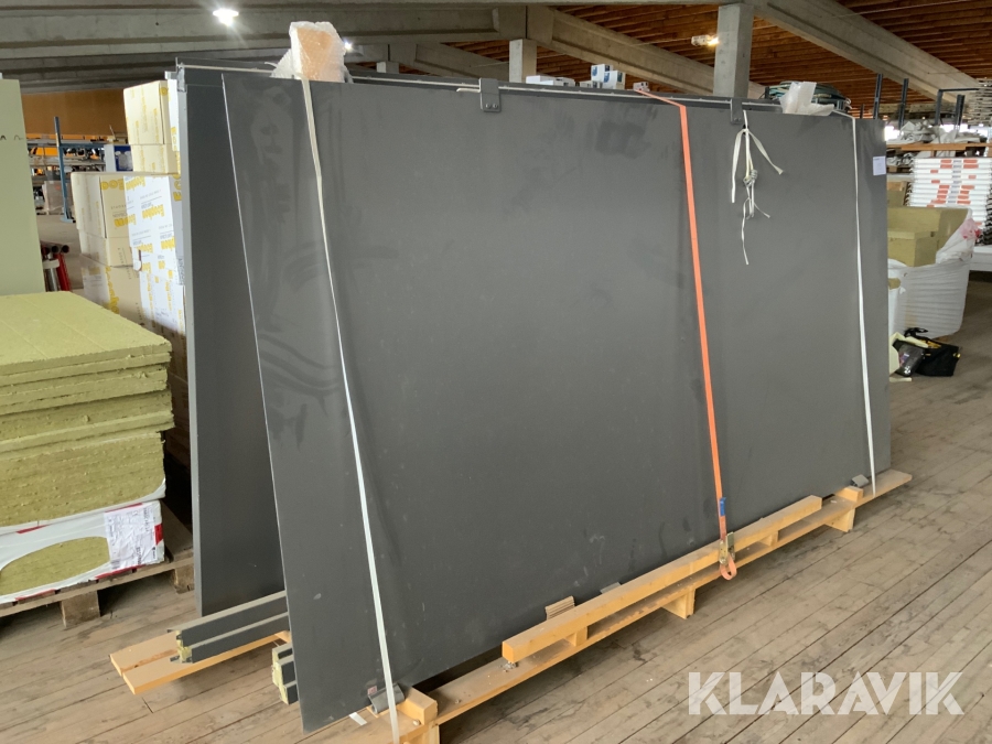 Slagport   plåt med karm