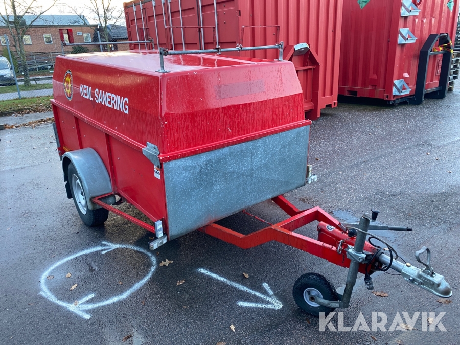 Personbilssläp Heby Trailer 130