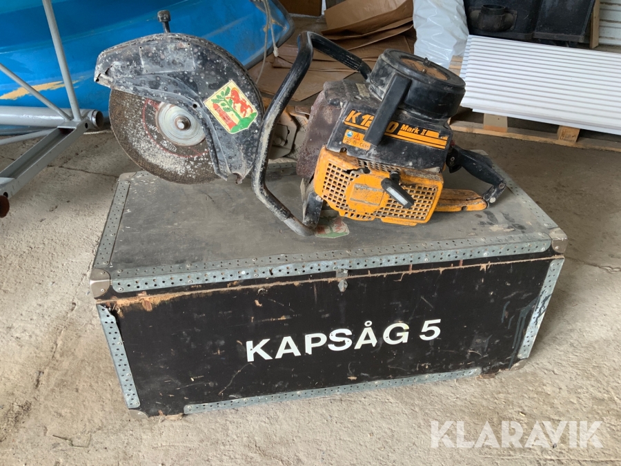 Bensindriven Sten & Asfaltkap Partner K1200 Mark II 