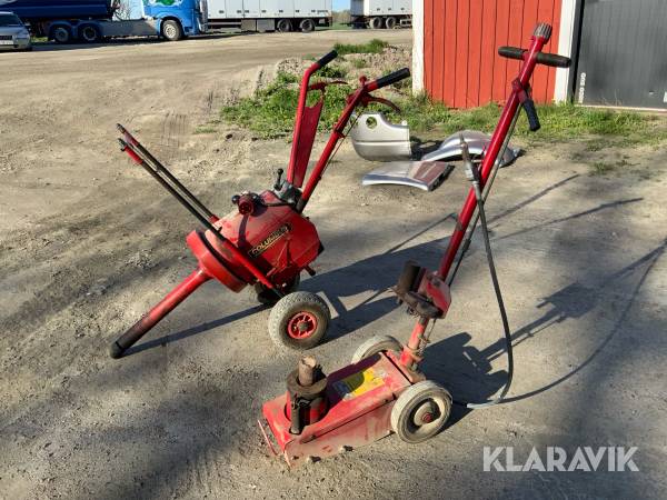 Mutterknack med domkraft 22ton