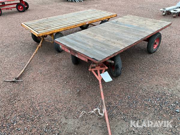 Flakvagn 2st Hörby Bruk