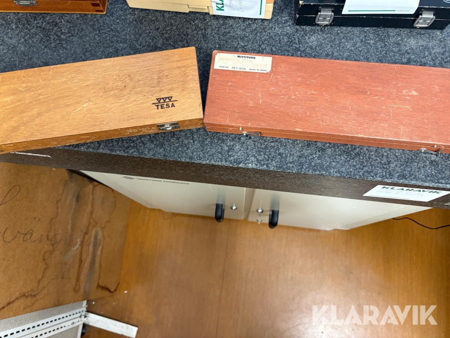 Vinkelmätare Mitutoyo & Tesa