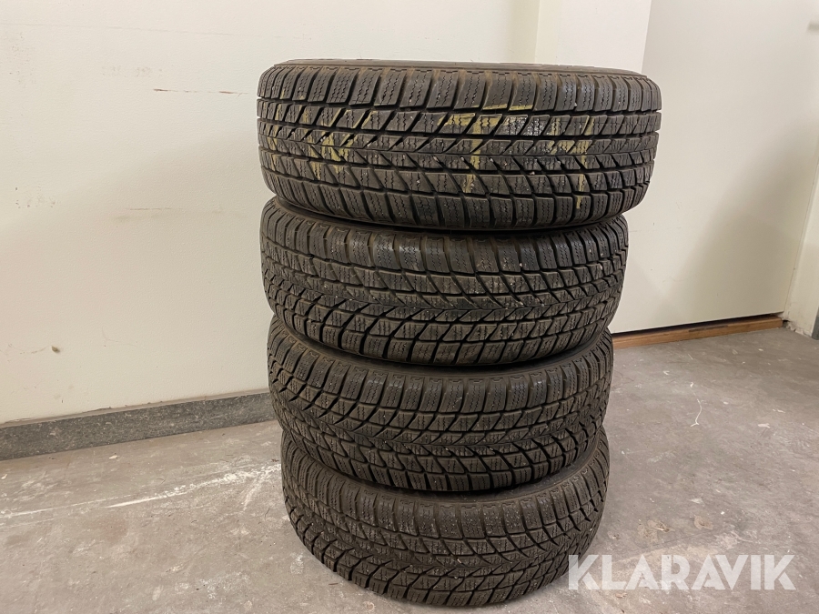 Däck och fälg Hankook 205/65 R15C 4 st