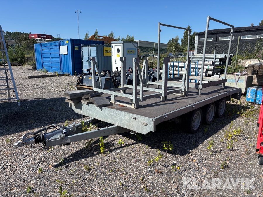 Maskintrailer Henra PL35DS