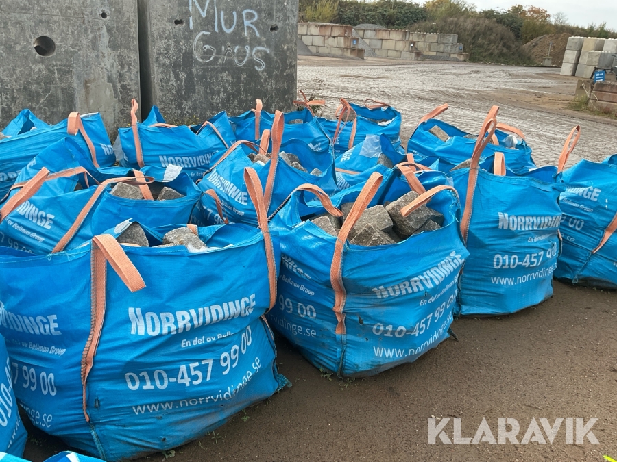 Storgatsten 12 säckar