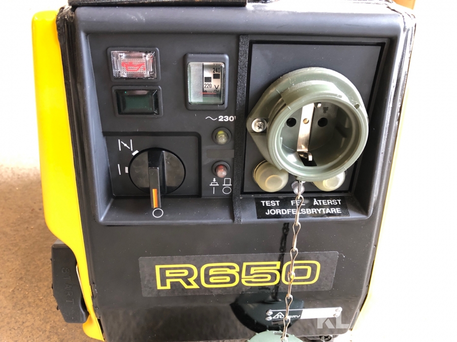 Klaravik Auktioner | Generator Robin R650